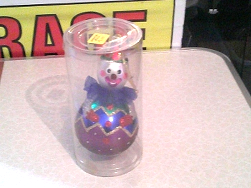 (image for) Clown Ornament (Purple, Blue & Green)