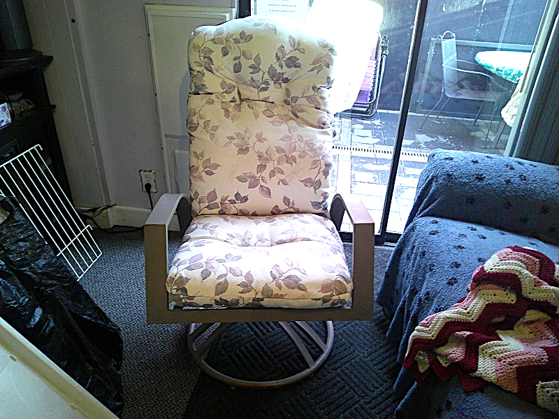 (image for) Patio Chairs (Floral Print)