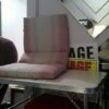 Patio Chair Cushion (Pink) - Local Pickup Only - Image 2